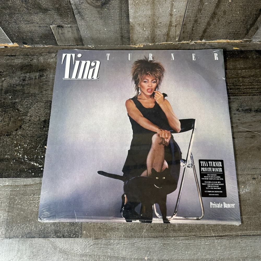Tina Turner Private Dancer LP (2023) NEW Shrink Wrap Tear
